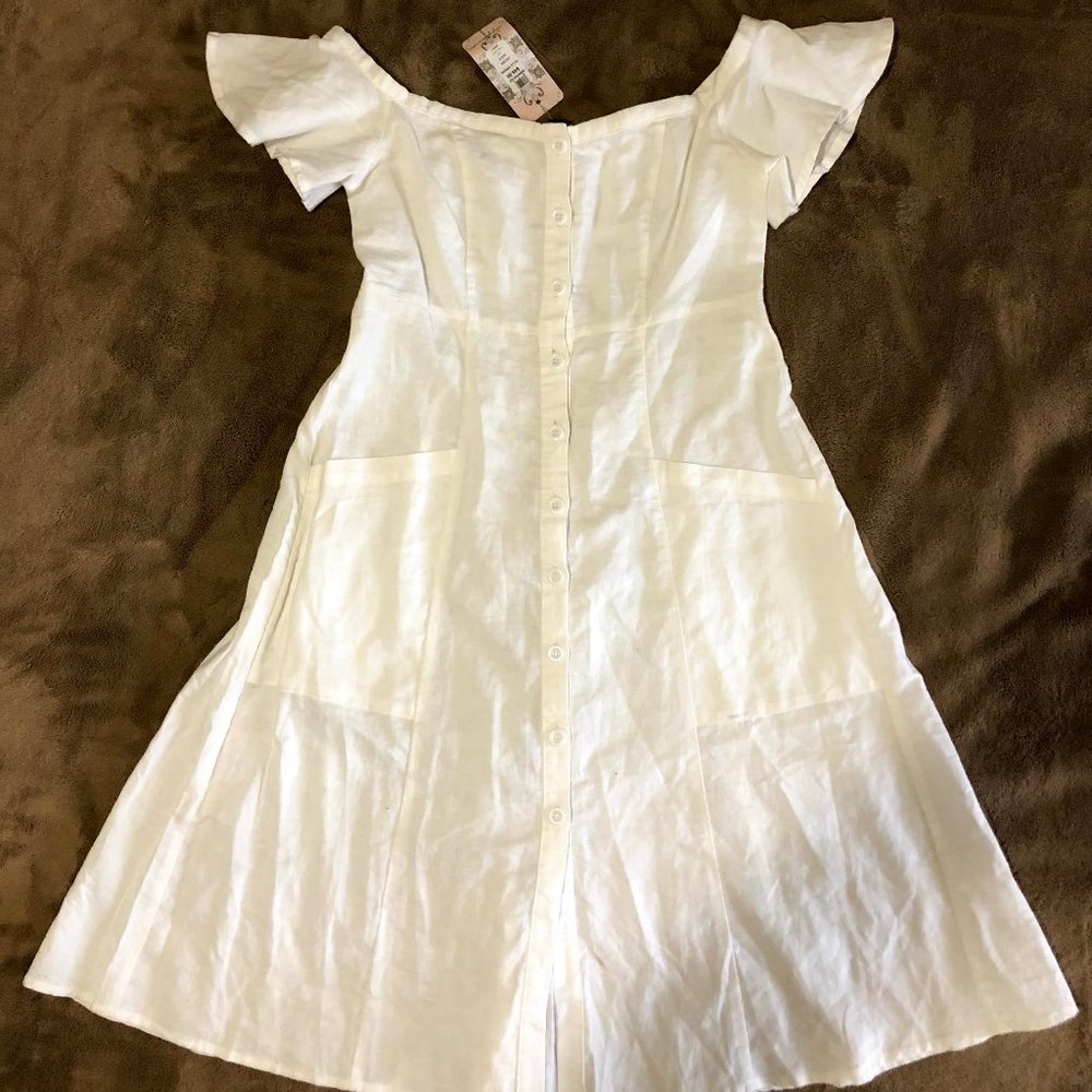 White beach flow dress - Picture 1 of 6